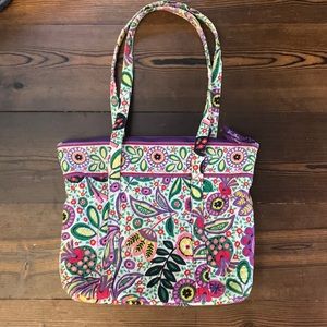 Vera Bradley tote bag 11” (H) x 15” (W)